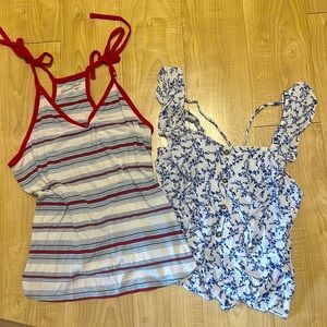 (2) Women’s Blouse Tank Tops